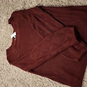 Maroon Maurices Sweater